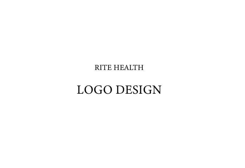 Rite Health Branding
